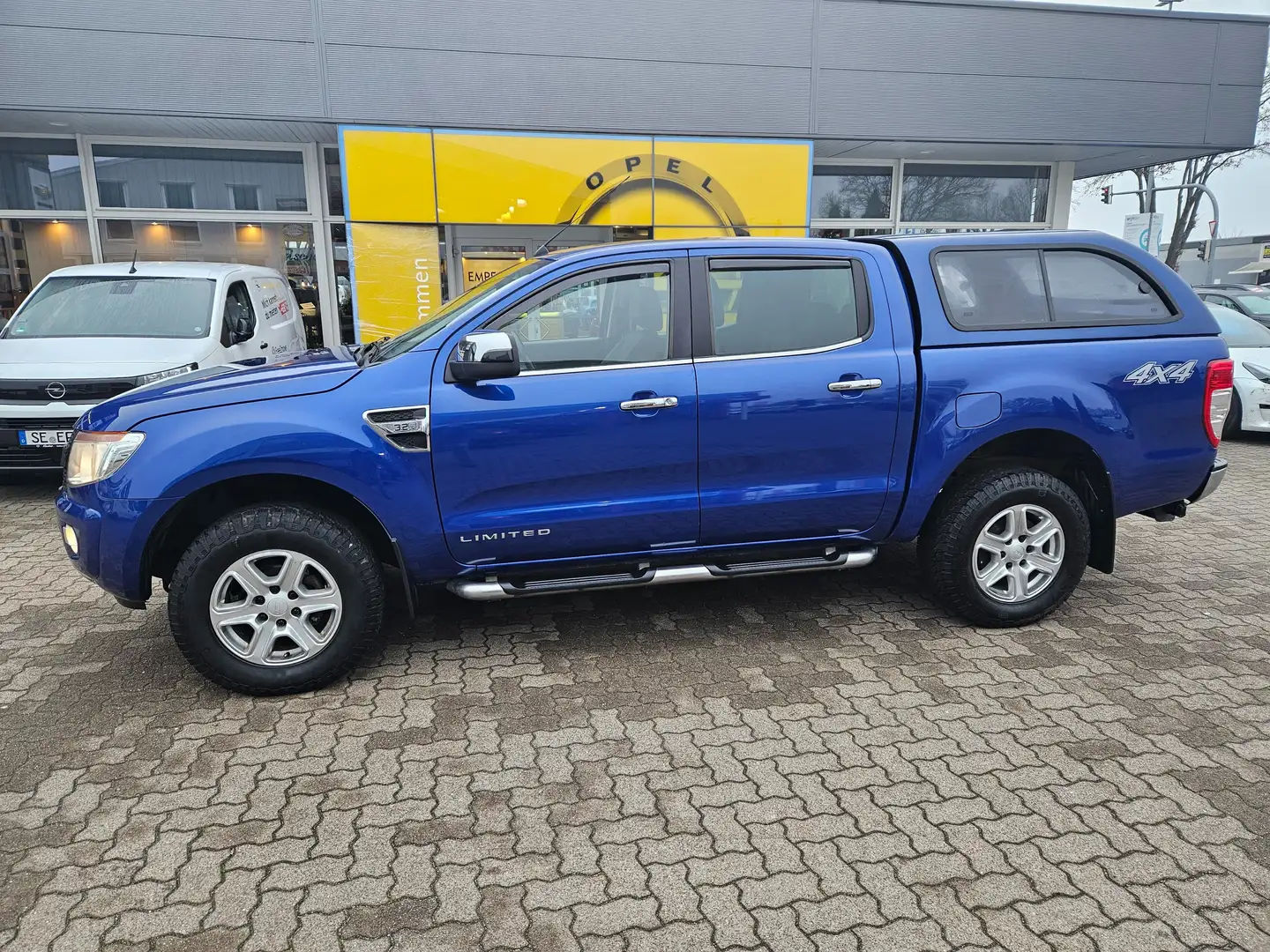 Ford Ranger Limited Doppelkabine 4x4  NUR 189,- KFZ-Steuer Blau - 1