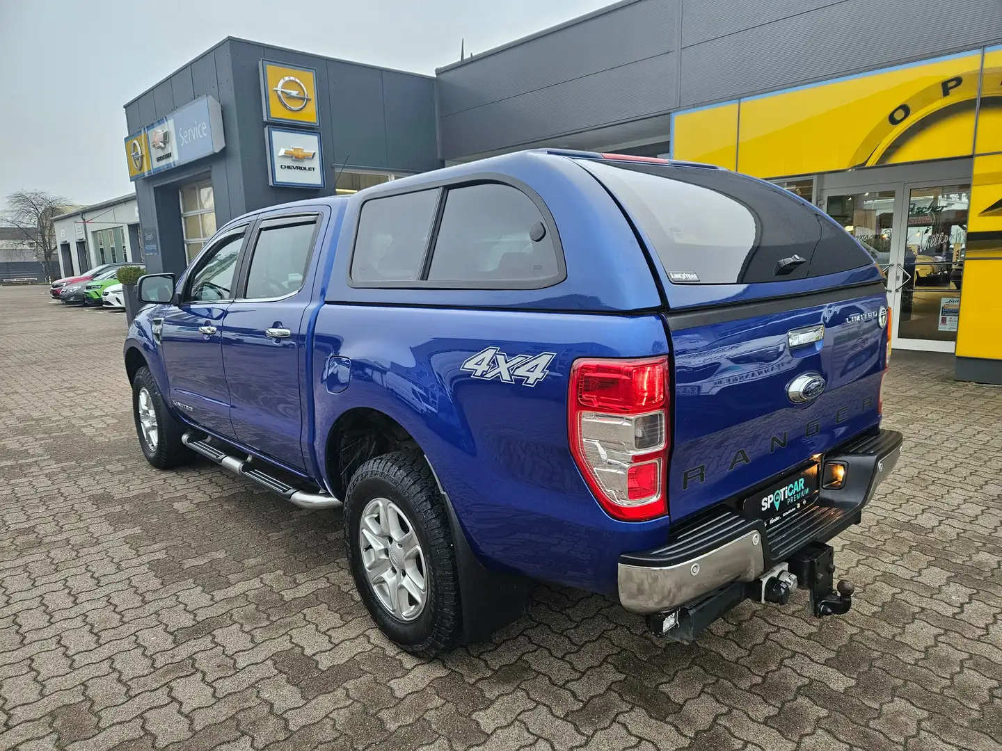 Ford Ranger Limited Doppelkabine 4x4  NUR 189,- KFZ-Steuer Blau - 2