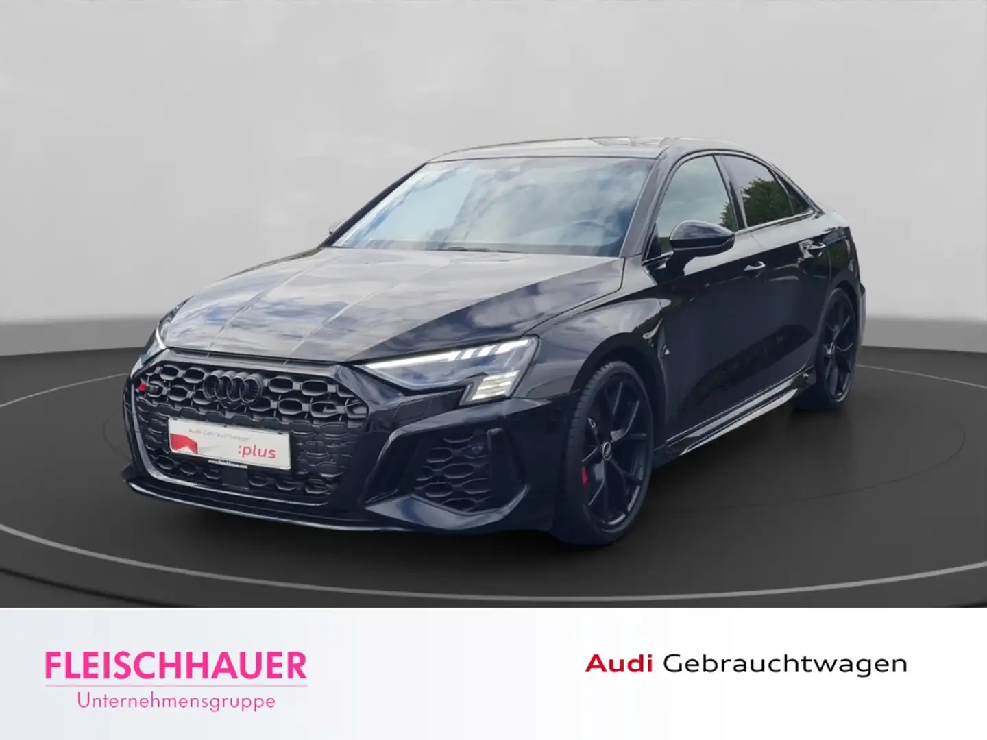 Audi RS3 2.5 TFSI quattro Lim Navi+Pano+Raute+Matrix+B&O+RK Negro - 1