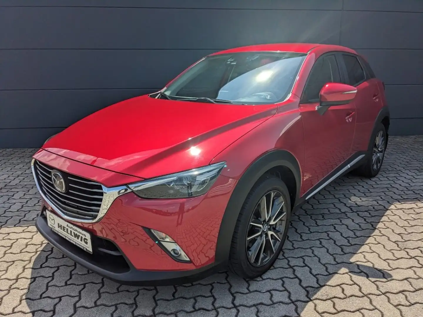 Mazda CX-3 2.0l Sports-Line AWD Bose Head-up Teilleder Rot - 2