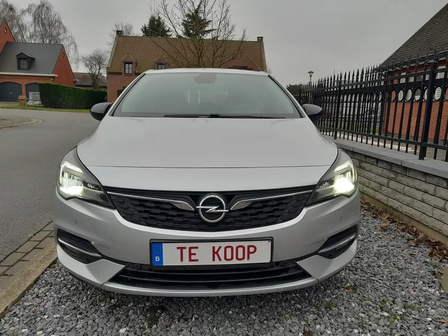 Opel Astra 1.2 Turbo Edition S/S (EU6AP) Zilver - 2