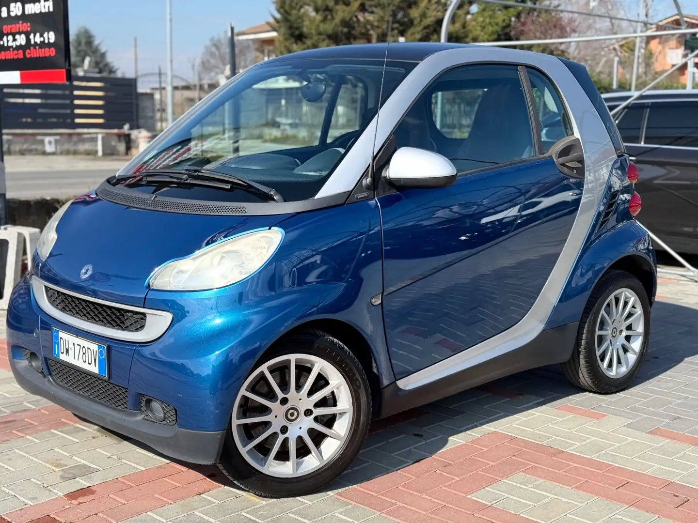 smart forTwo 1000 62 kW coupé passion Bleu - 2