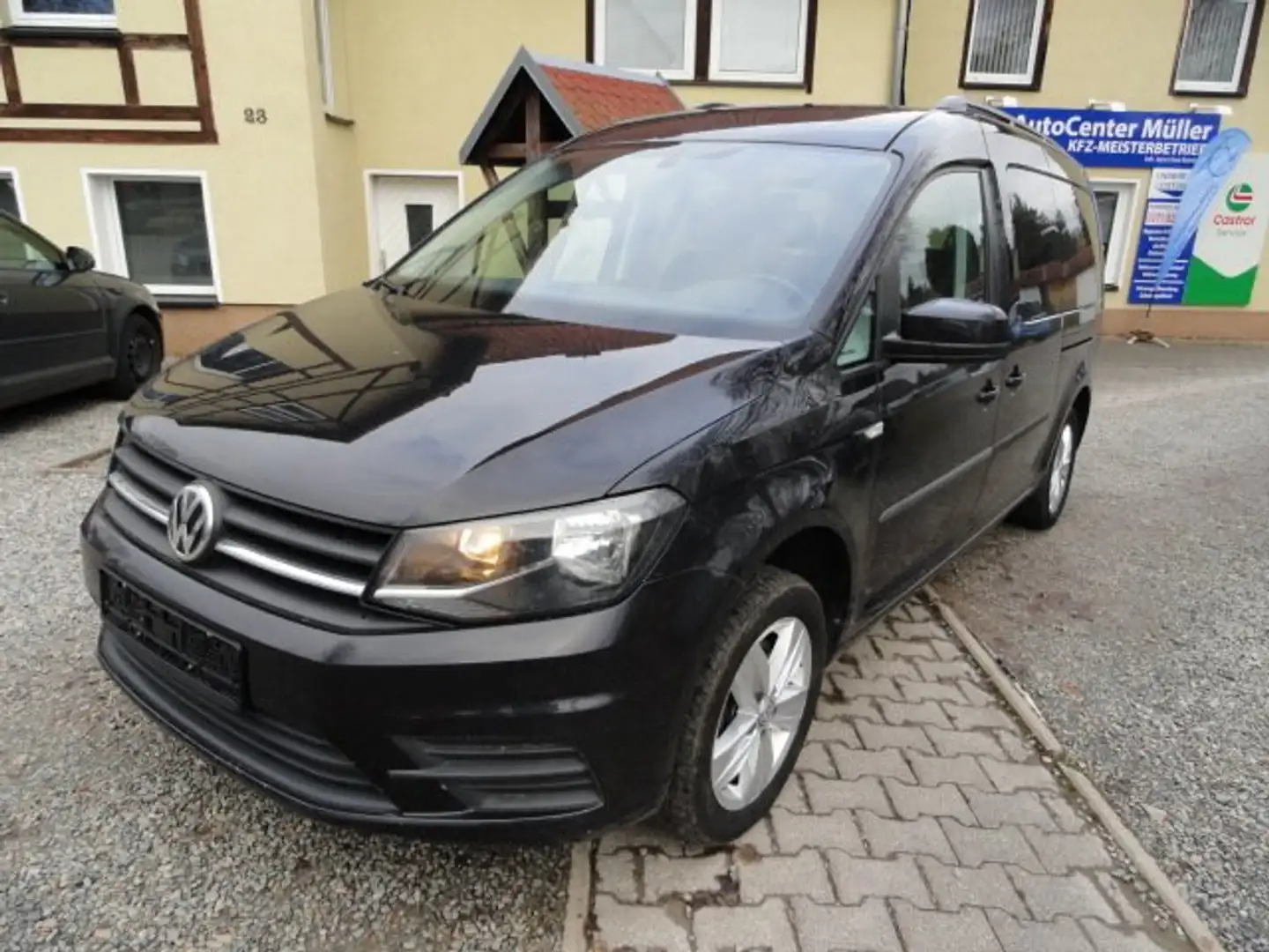 Volkswagen Caddy Maxi  BMT 7 Sitzer+Klimaautomatik+Navi Noir - 1