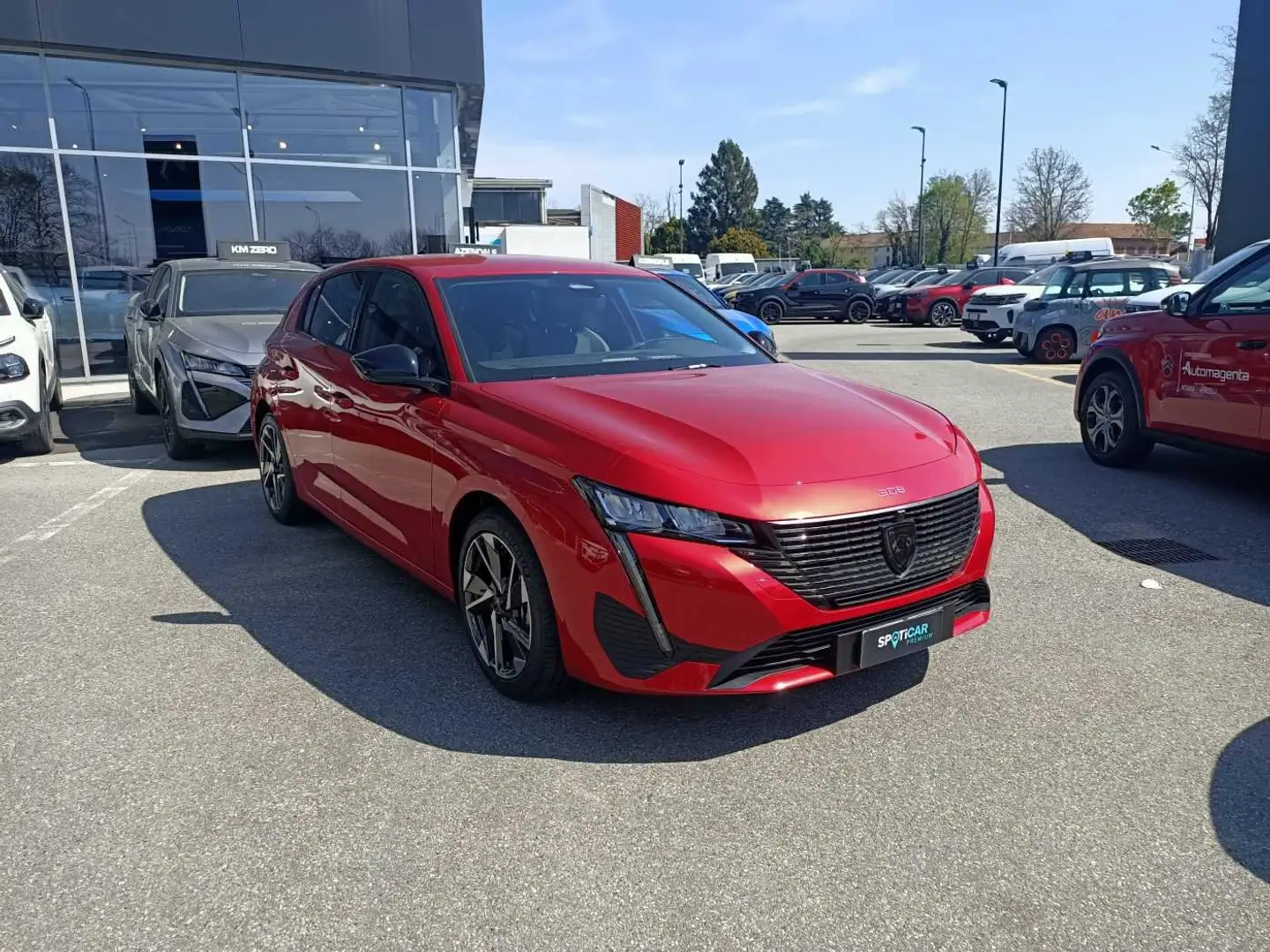 Peugeot 308 Berlina 1.2 PureTech 130cv EAT8 ALLURE KM ZERO Rosso - 1