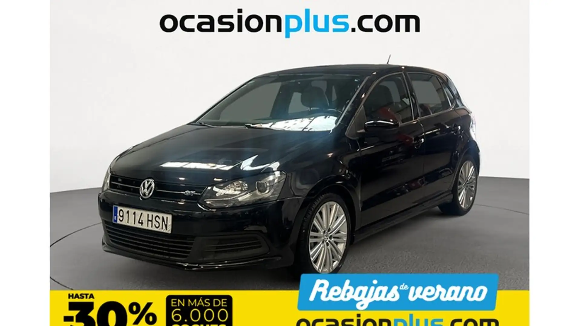 Volkswagen Polo 1.4TSI ACT BlueGT Noir - 1