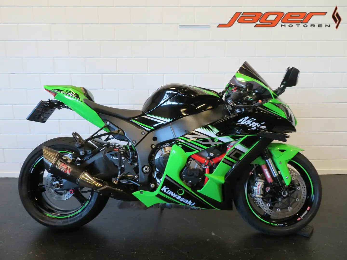 Kawasaki Ninja ZX-10R 10 ZX10 ZX10R YOSHI HISTOR Zöld - 1