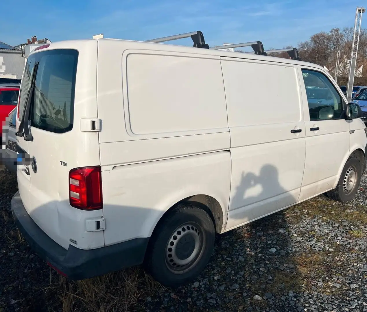 Volkswagen T6 Transporter EU6 KLIMA 1.HAND TÜV NEU Blanc - 2