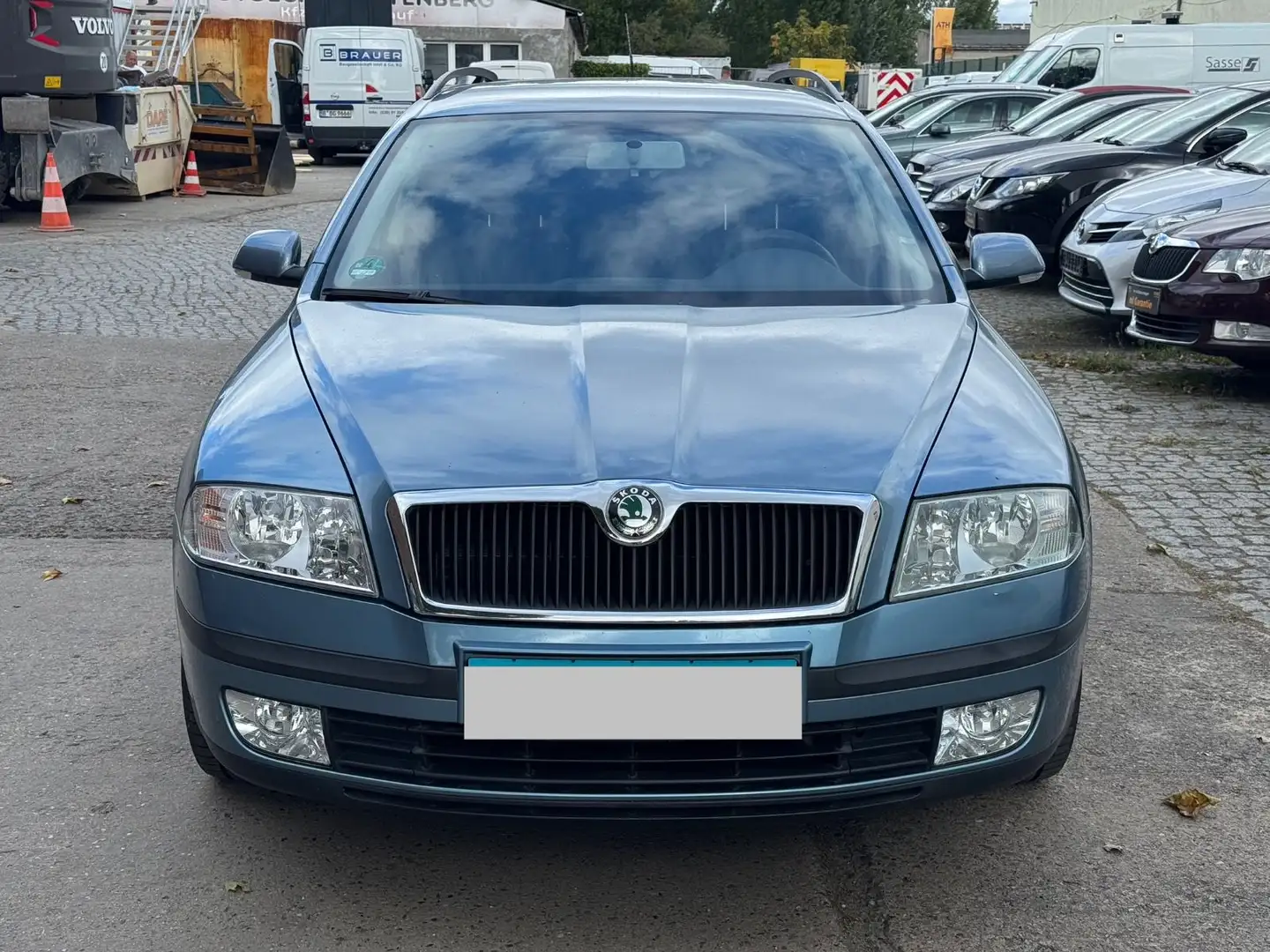 Skoda Octavia Combi PDC hinten Tüv neu Blau - 2