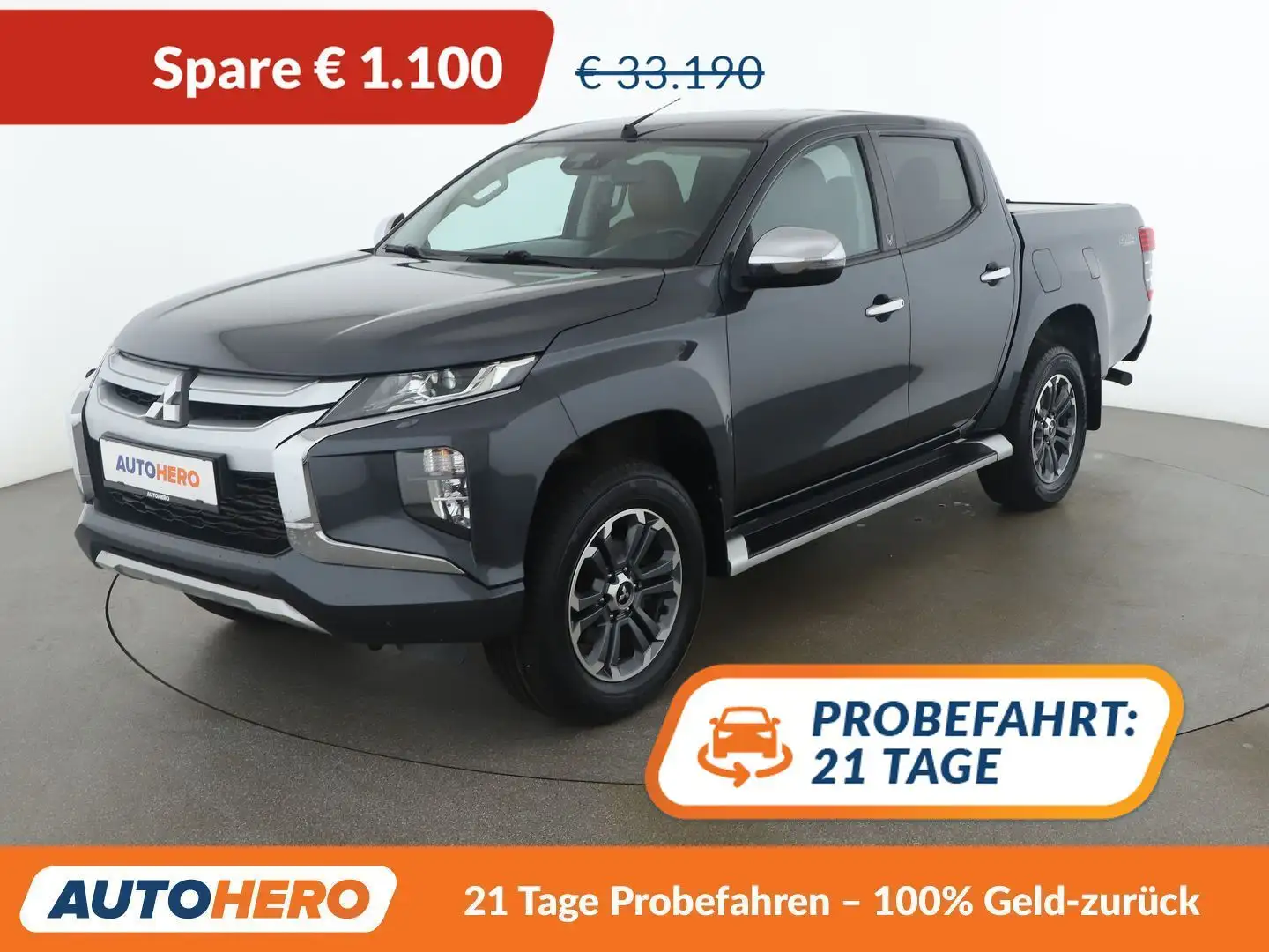 Mitsubishi L200 2.2 DI-D Intense Doppelkabine 4WD Grau - 1