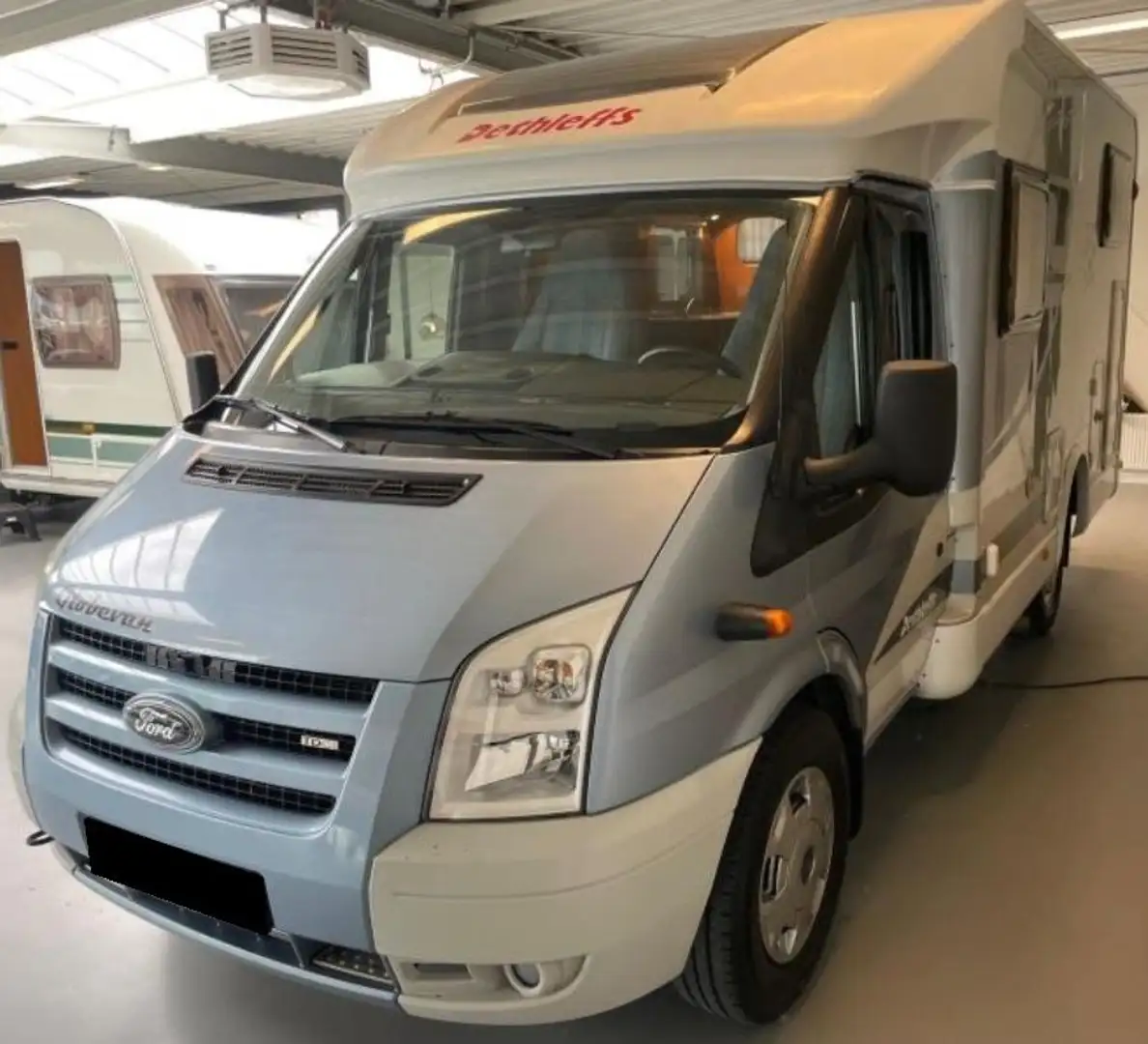 Ford Transit Dethleffs Globevan Wohnmobil Blau - 1