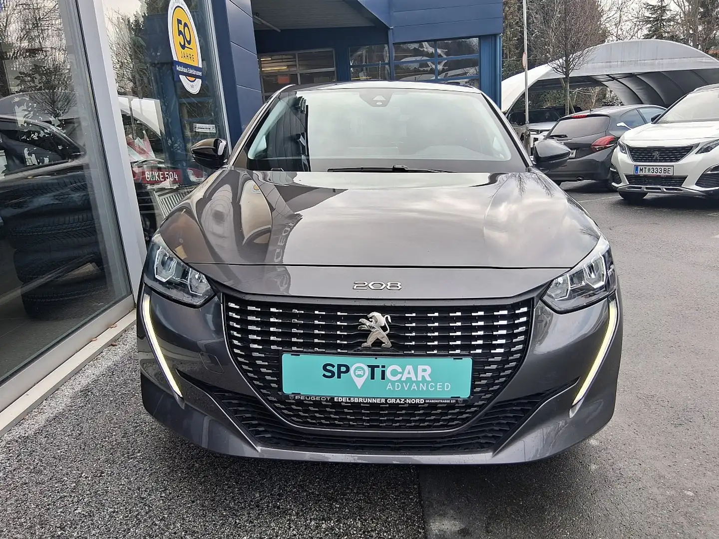 Peugeot 208 Style PureTech 75 S&S Gris - 2