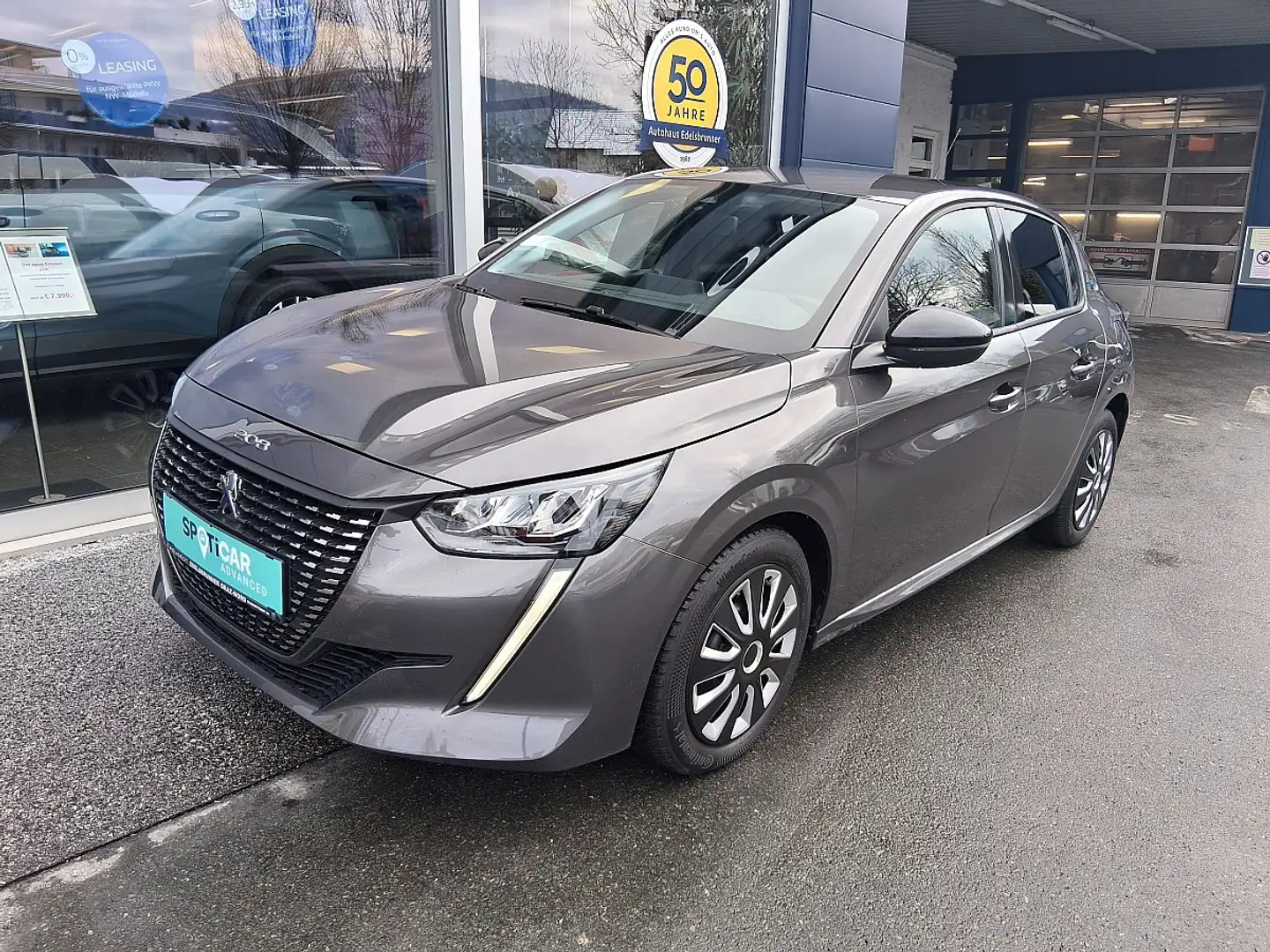 Peugeot 208 Style PureTech 75 S&S Gris - 1