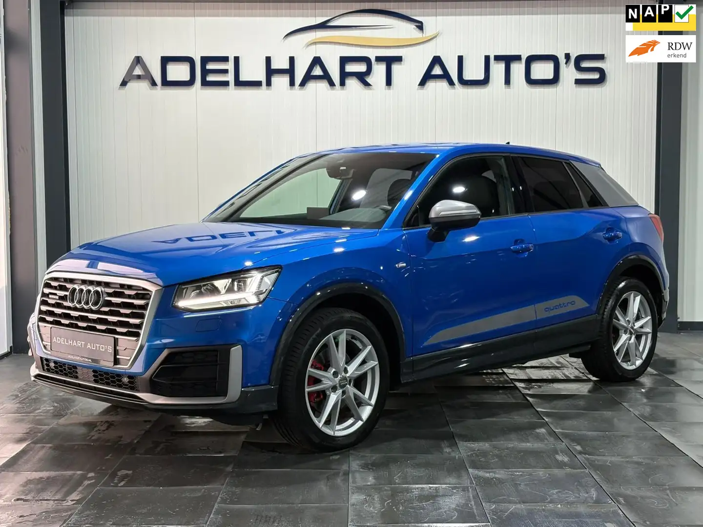 Audi Q2 40 TFSI 190 PK quattro S Line Edition Automaat / N Blau - 1
