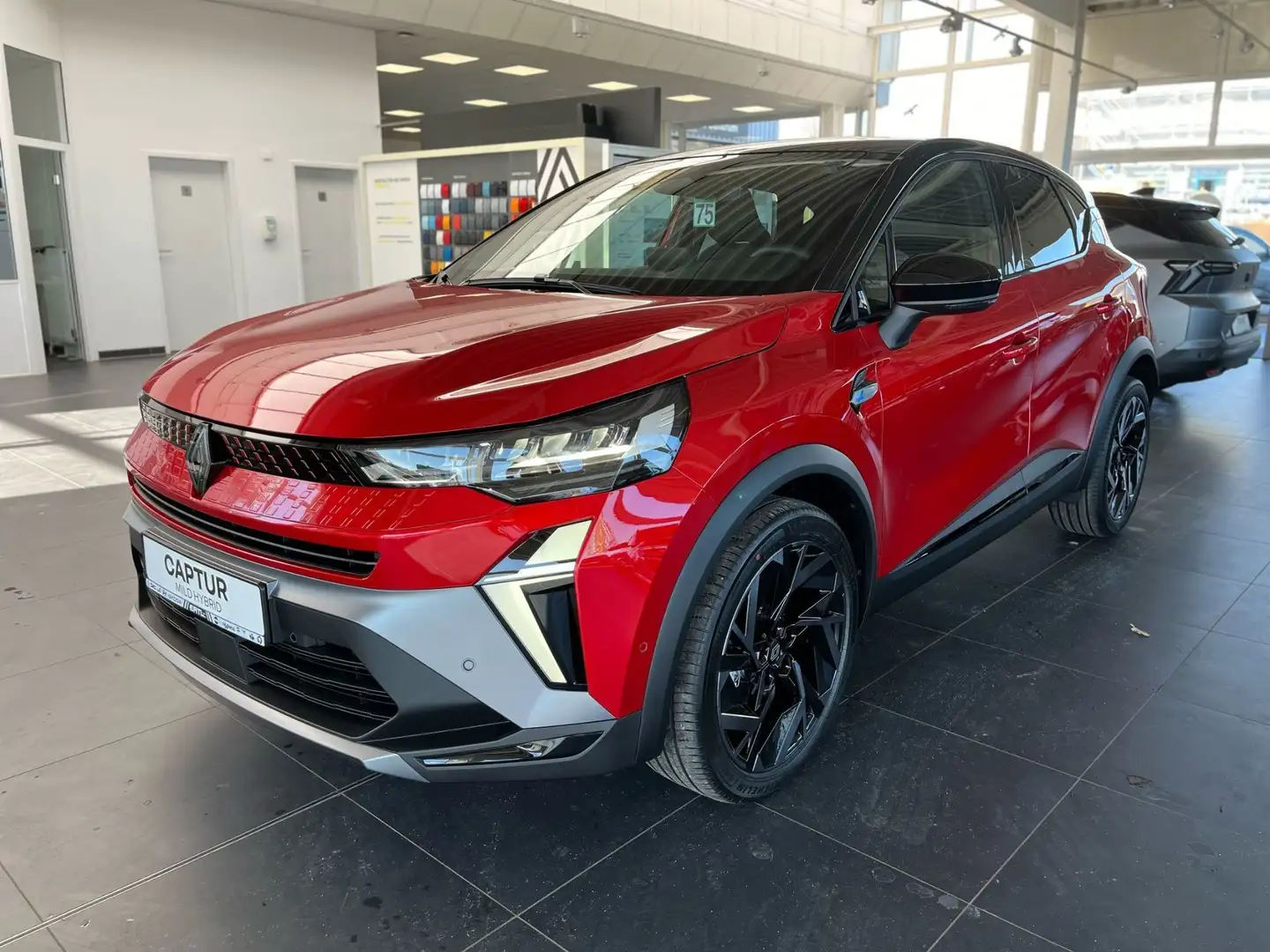 Renault Captur Esprit Alpine Mild Hybrid 160 EDC Rood - 1