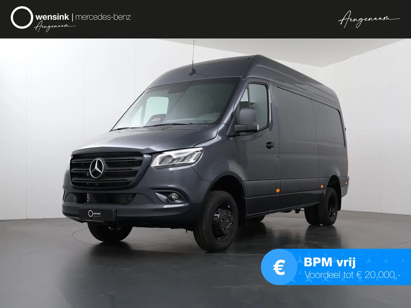Mercedes-Benz Sprinter 319 CDI L2 H2 SELECt 5.0 t | 3 zits | Achteruitrij - 1