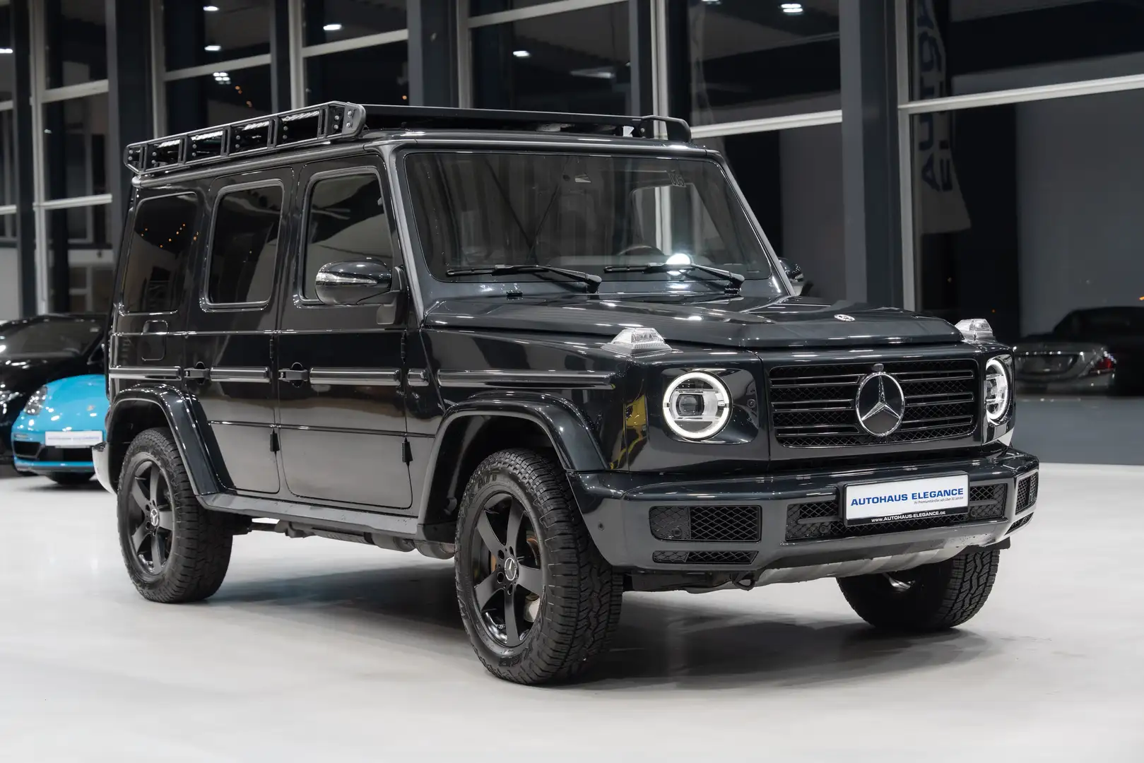 Mercedes-Benz G 500 *MULTIBEAM*MASSAGE*WALNUSS*360°*LEDER*LM"18 Schwarz - 2