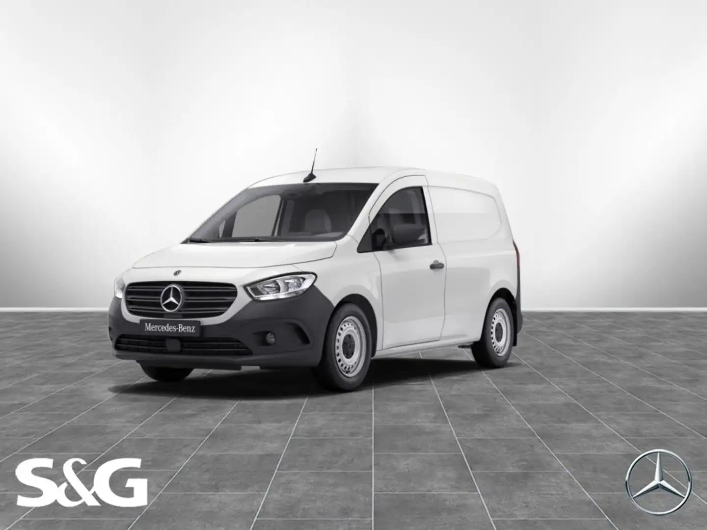 Mercedes-Benz Citan 110 CDI Kasten BASE Standard MBUX+RüKam Weiß - 1