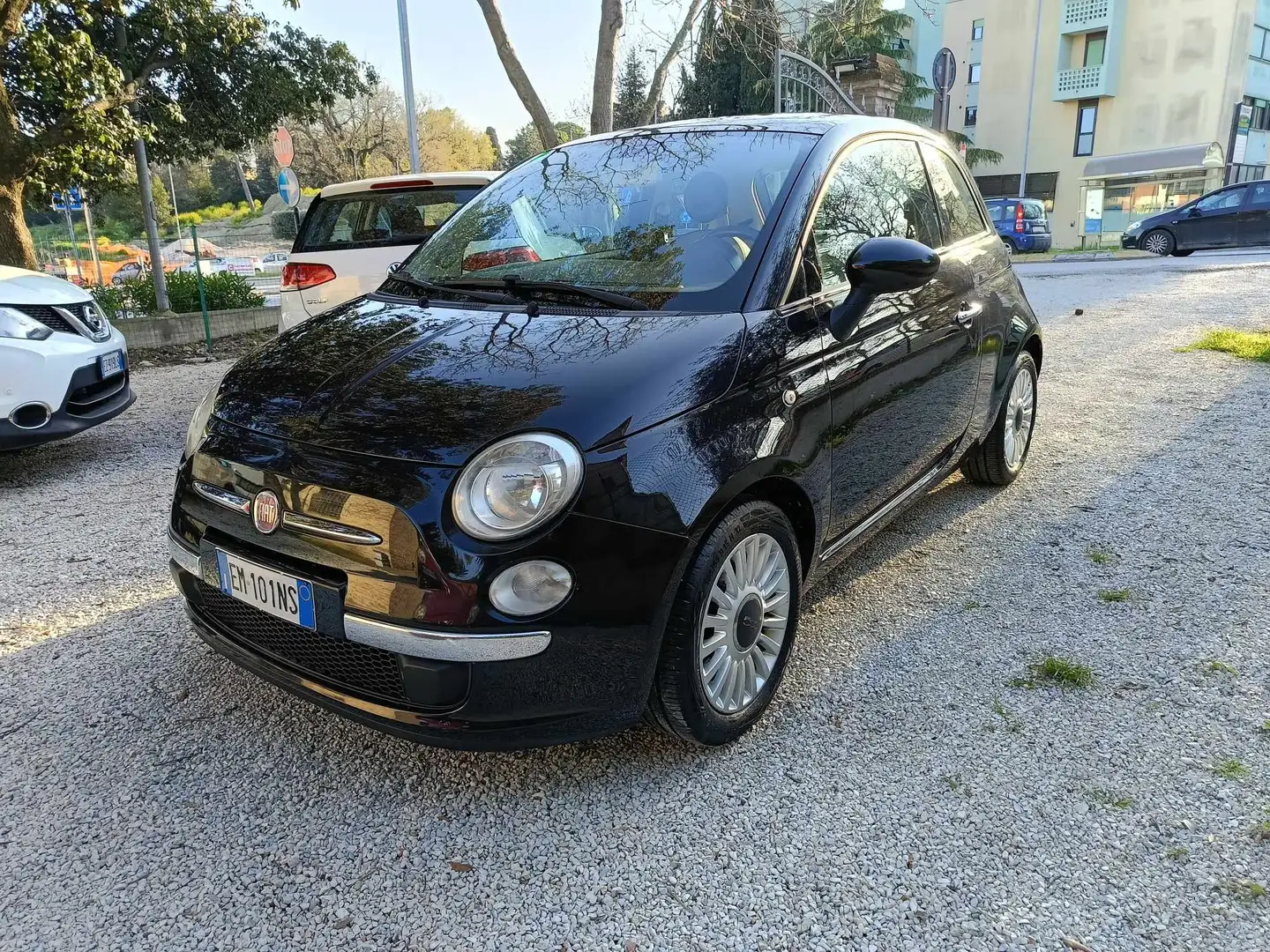 Fiat 500 500 1.2 Lounge 69cv Nero - 1