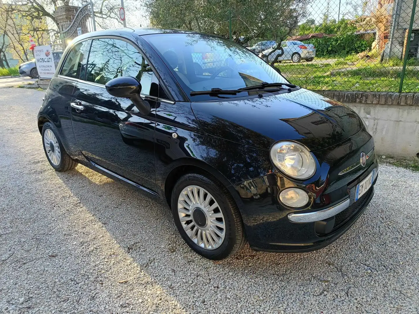 Fiat 500 500 1.2 Lounge 69cv Nero - 2