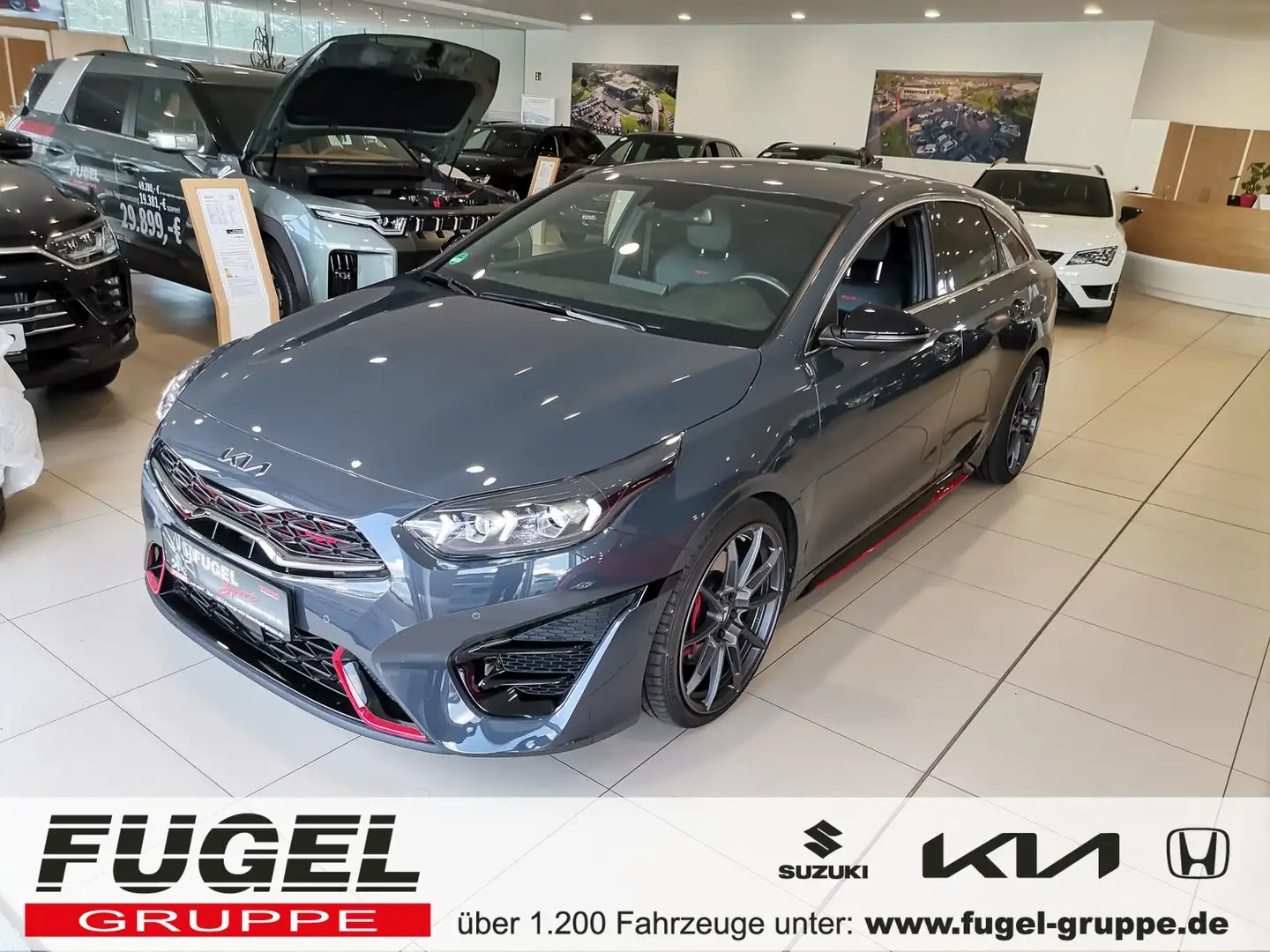 Kia ProCeed / pro_cee'd 1.6 TGDI DCT GT Komfort 4xSHZ|LED|virt.Cock|Navi Grau - 1