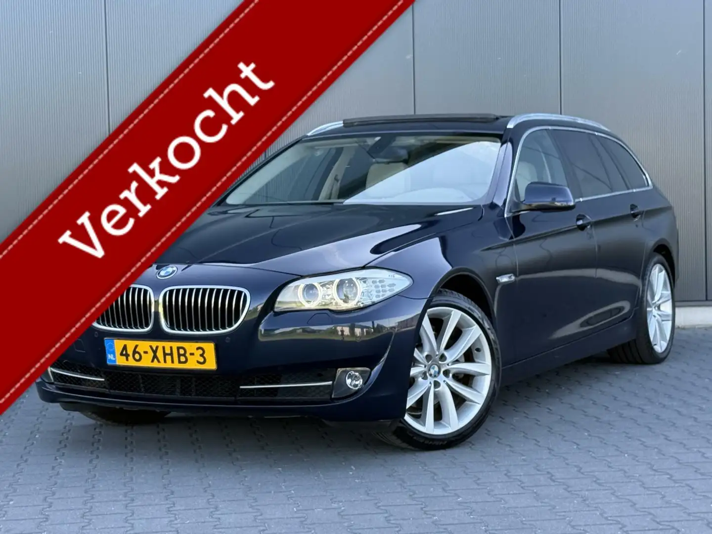 BMW 520 5-serie Touring 520I High Executive Leder - Xenon Blue - 1