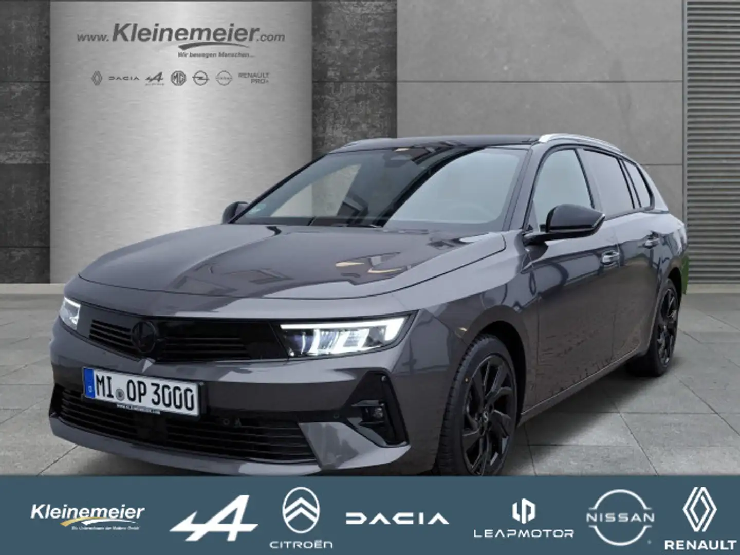 Opel Astra ST 1.2 GSLine AT8 *HighGloss*AHK*SZH* Grau - 1