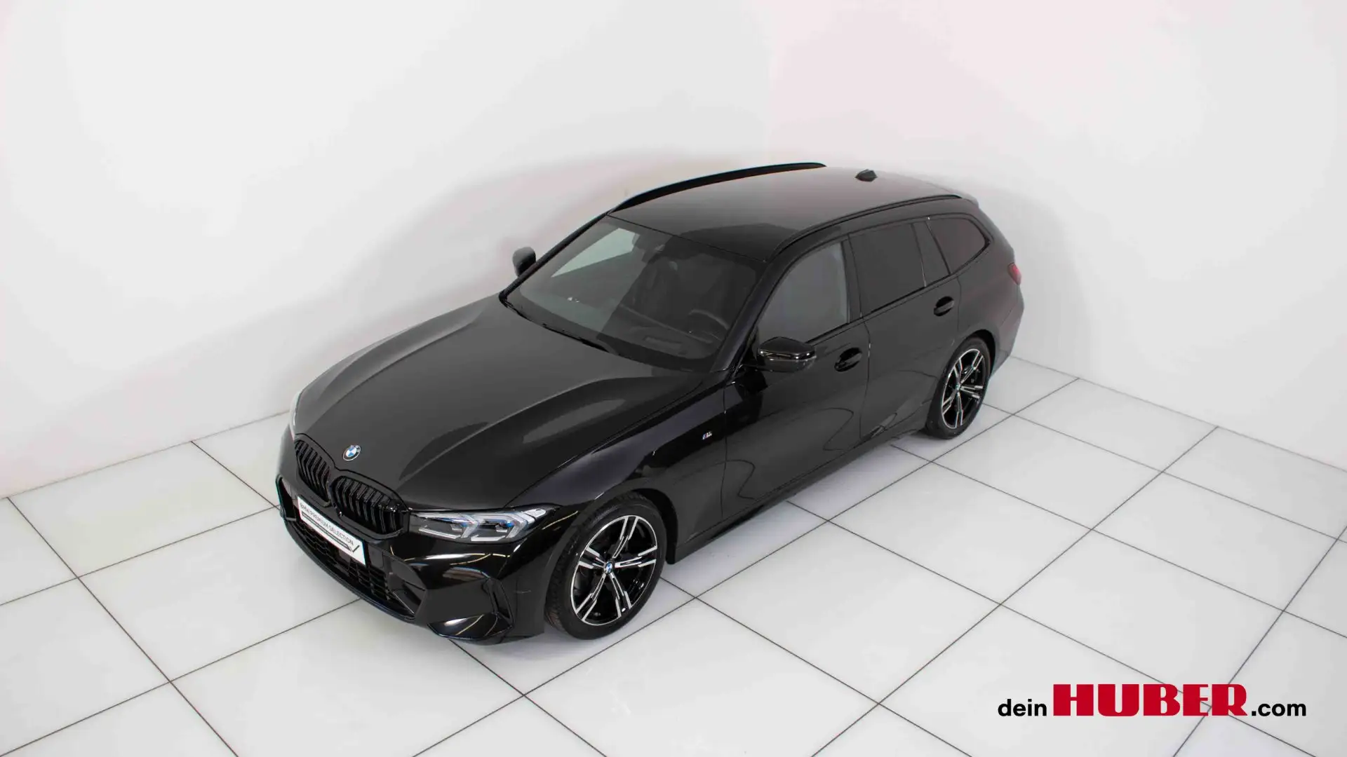 BMW 318 d Schwarz - 2