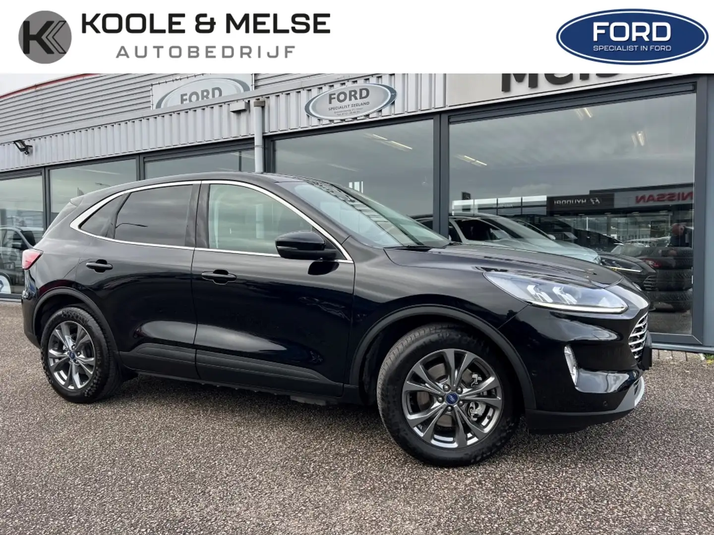 Ford Kuga 2.5 PHEV e-CVT 225pk Titanium ( plug in Hybride ) Noir - 1