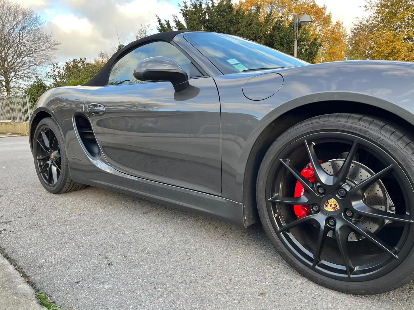 Porsche Boxster Gris - 2