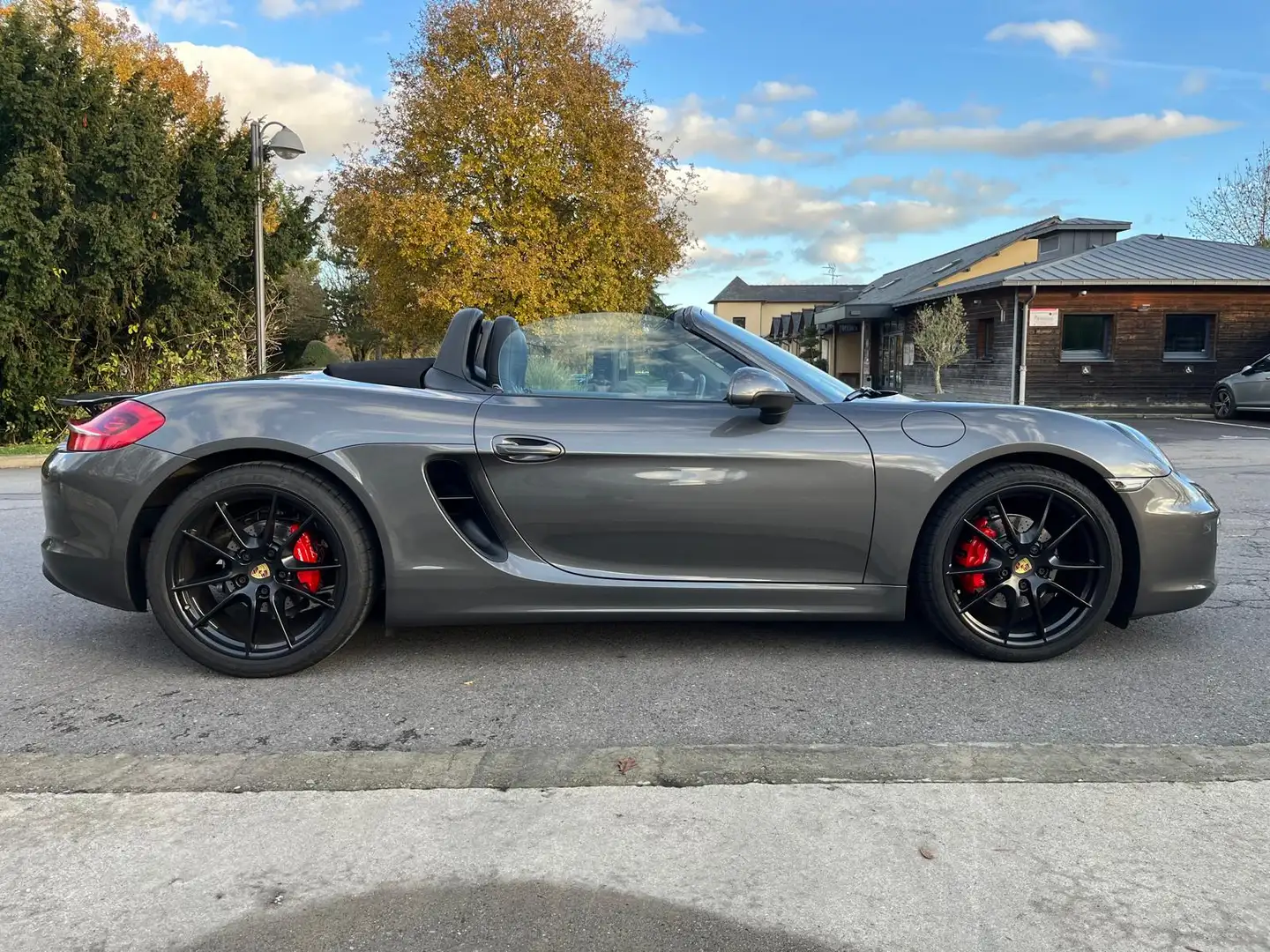 Porsche Boxster Gris - 1