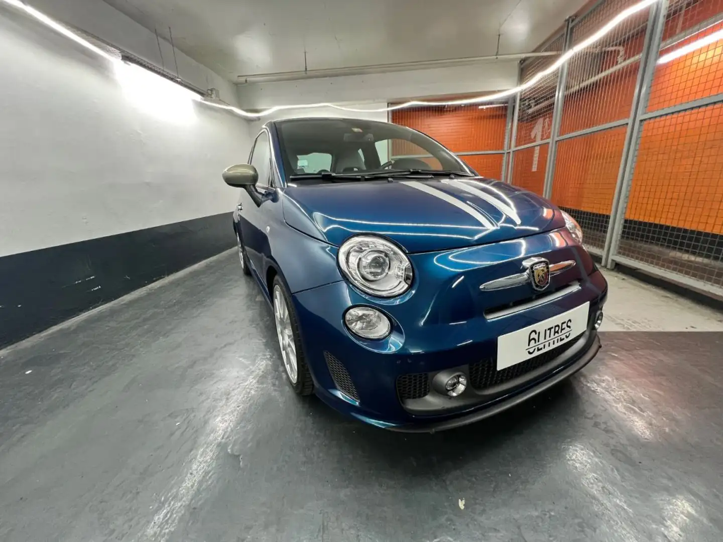 Abarth 695 Turbo T-Jet 190 CV Tributo Ferrari 070/099 Bleu - 1