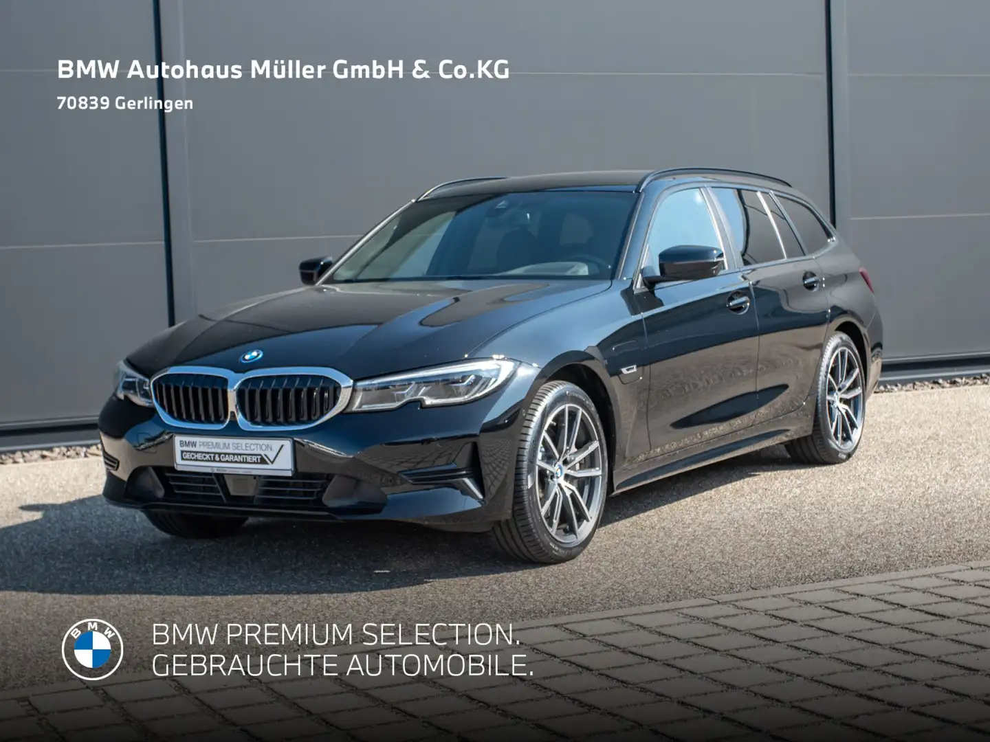 BMW 330 eA xDrive Touring M-Sport ACC 360° HeadUp 1VB Zwart - 2