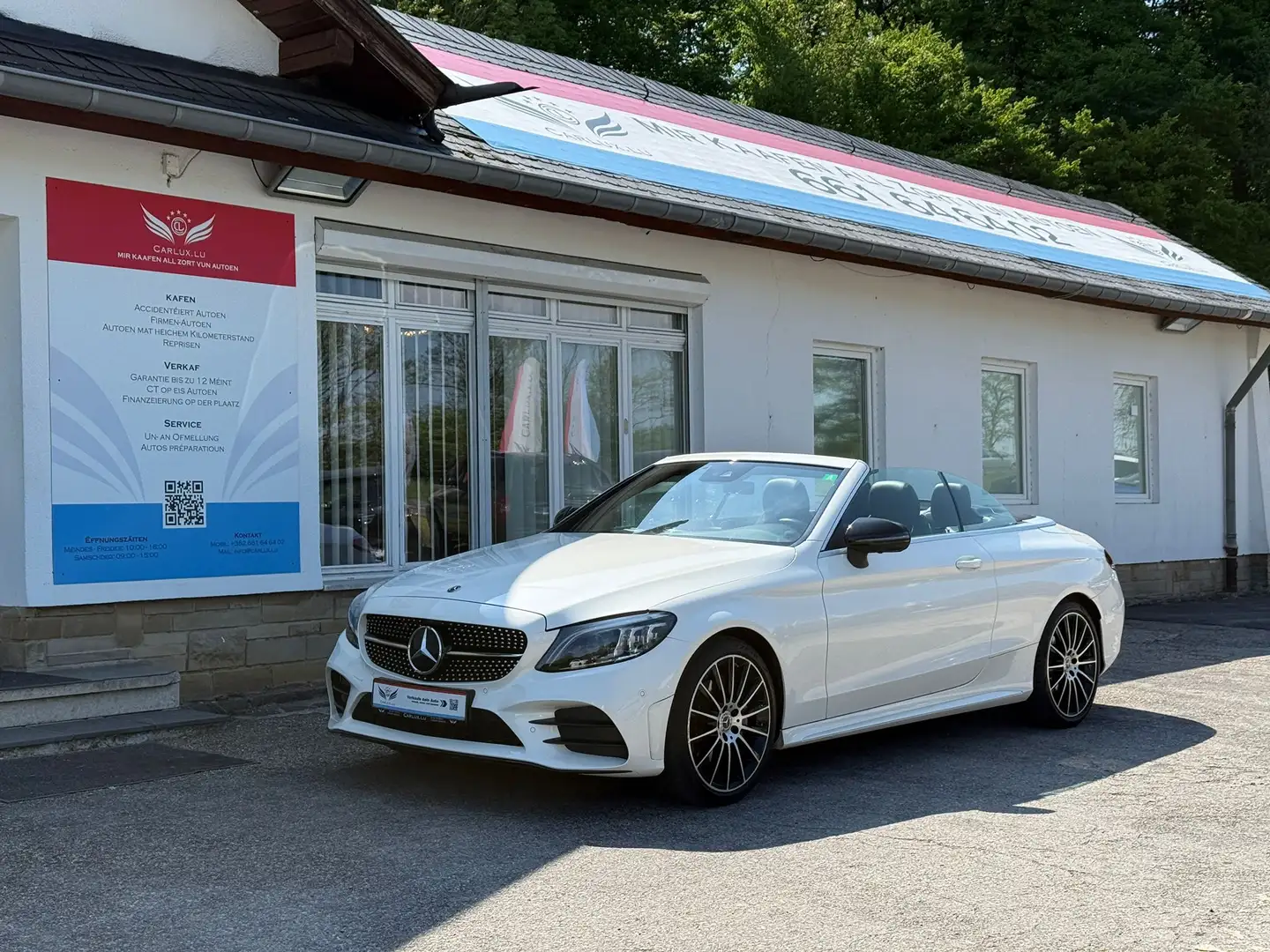 Mercedes-Benz C 200 C 200 4Matic AMG Weiß - 1