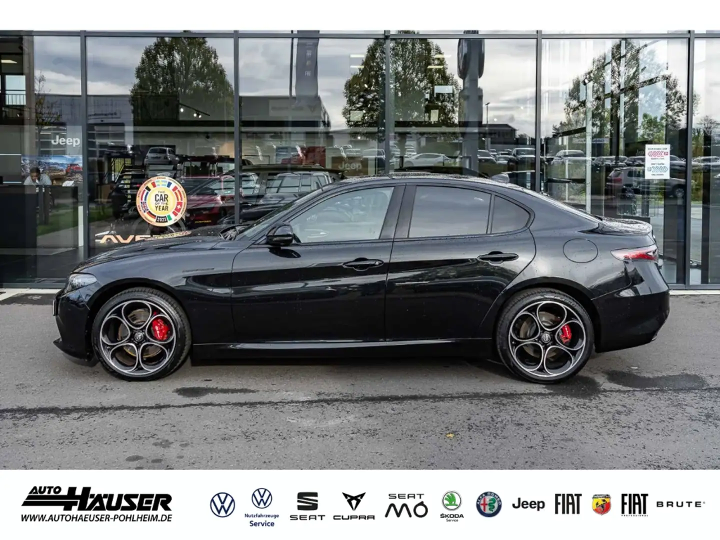 Alfa Romeo Giulia Competizione 2.0 Turbo AT8 Q4 HARMAN-KARDON EL. SI Schwarz - 2