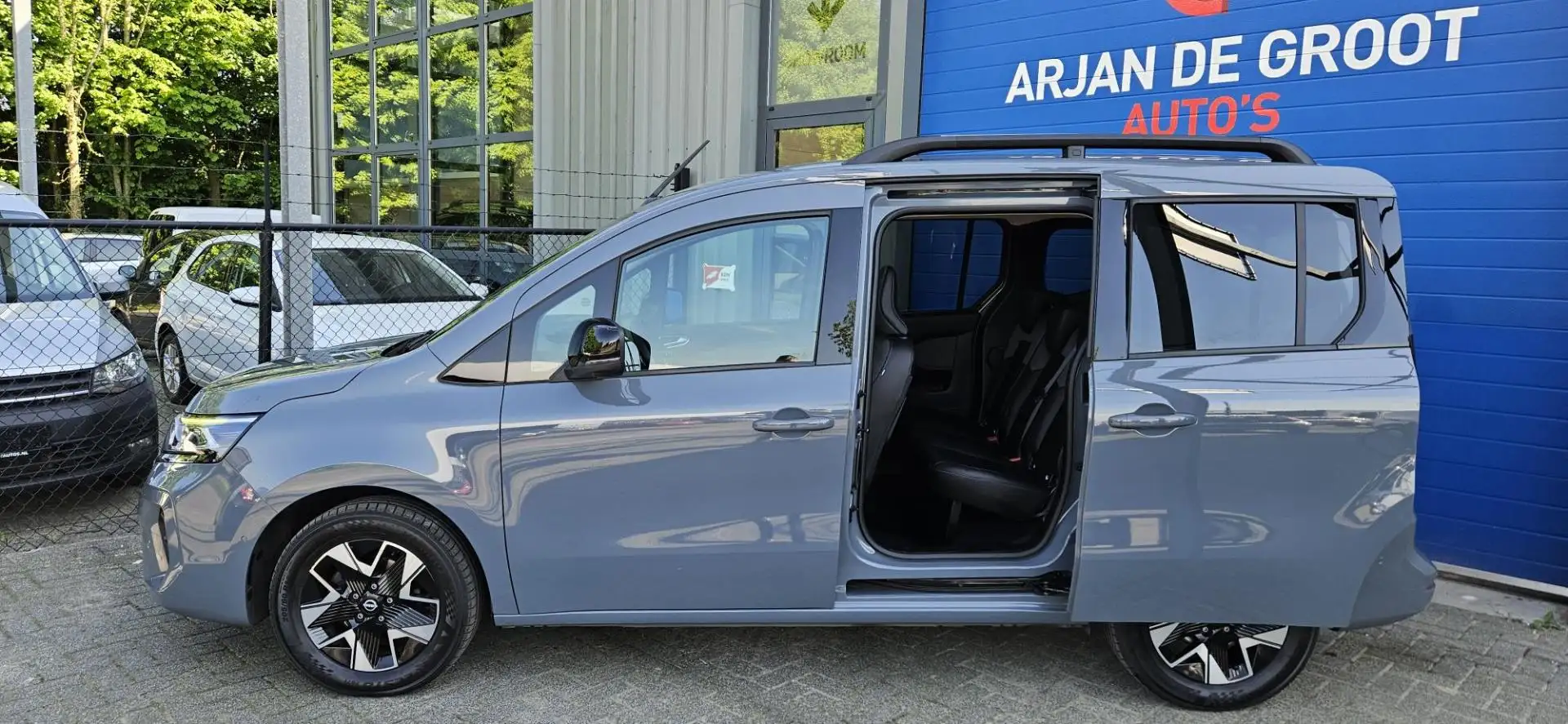 Nissan Townstar 1.3 DIG-T Tekna 131PK Navi Clima Leer Kangoo Gri - 2