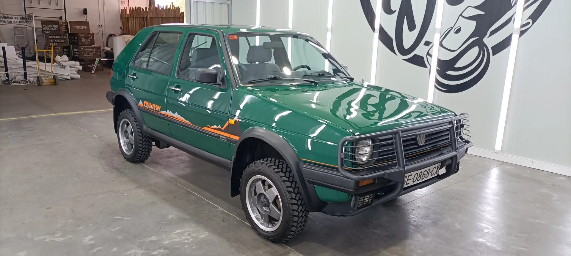 Volkswagen Golf Golf 1.8 CL Country Verde - 2