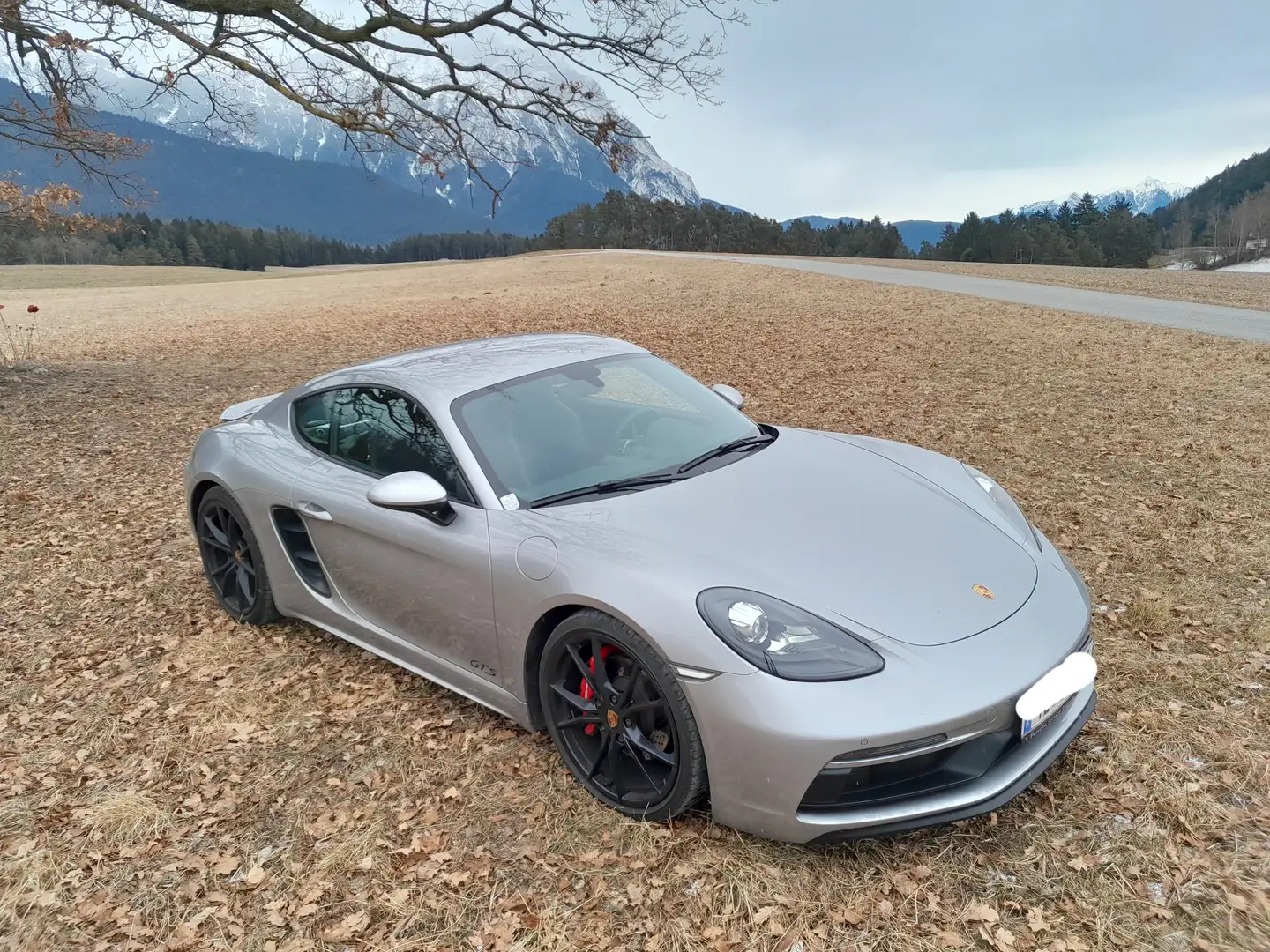 Porsche Cayman 718 GTS Silber - 1