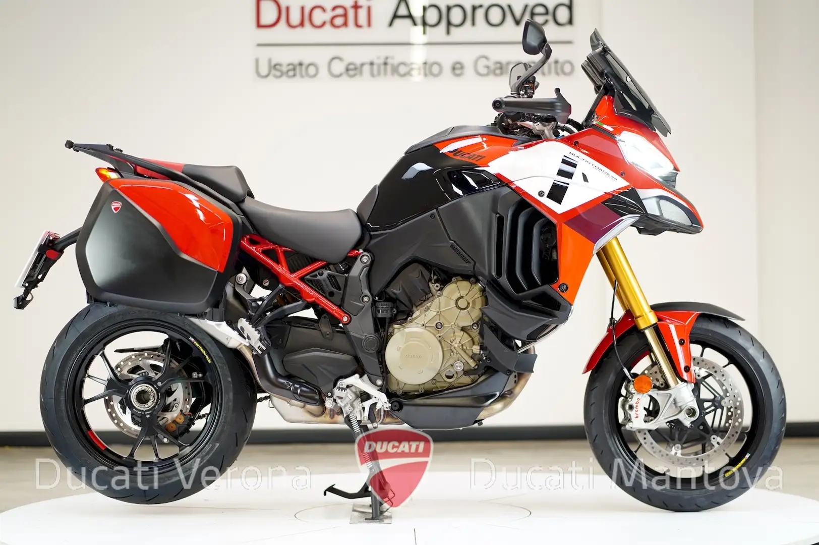 Ducati Multistrada V4 S Multistrada V4 Pikes Peak + kit Touring Rosso - 1