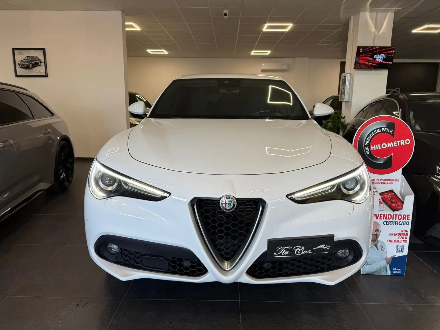 Alfa Romeo Stelvio Stelvio 2020 2.2 t Super rwd 160cv auto Bianco - 2