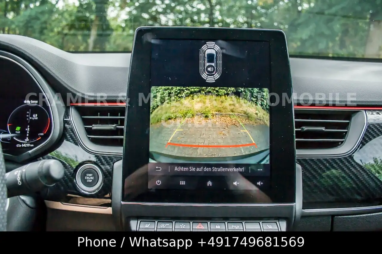Renault Arkana RS Line Automatik CAM. DAB Hybrid 2. HD 8 Fach, миниатюра 28