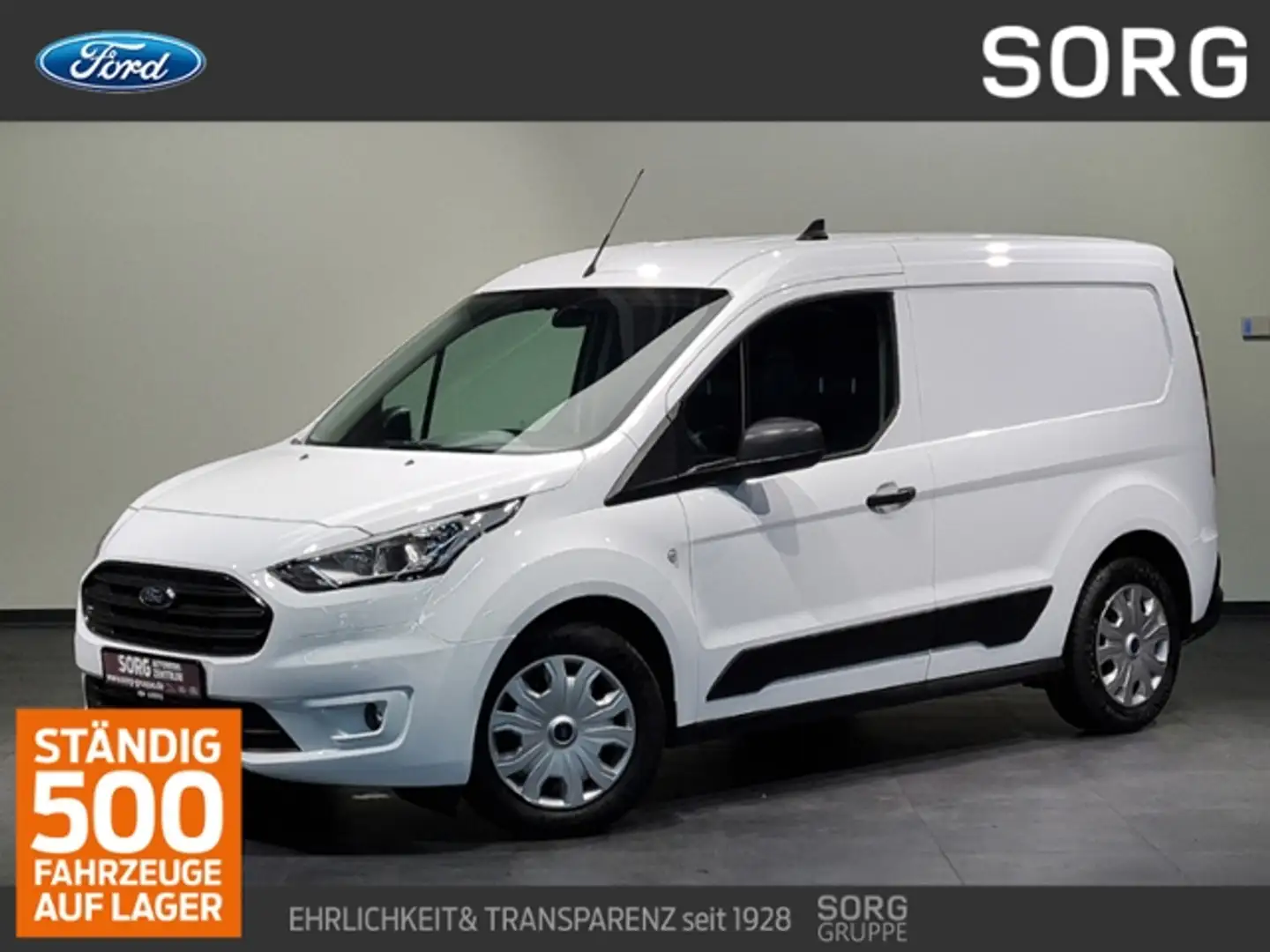 Ford Transit Connect 1.5 EcoBlue Trend*FENSTER HI* Weiß - 1