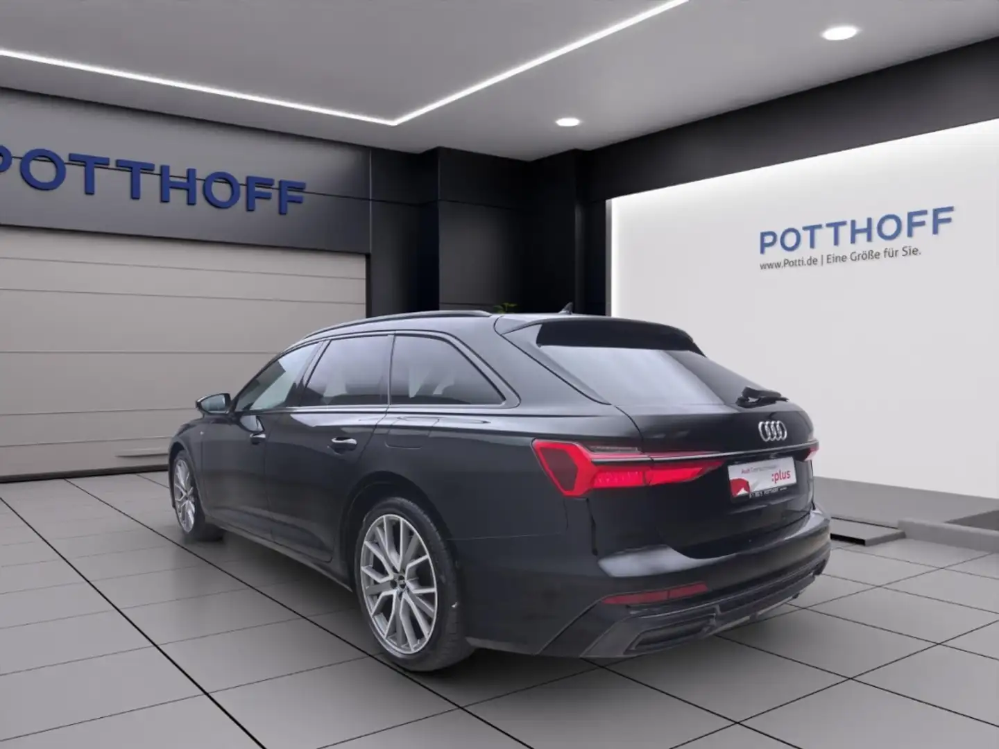 Audi A6 Avant 50 TFSIe Q SPORT LEDER VIRTUAL AHK LM20 Noir - 2