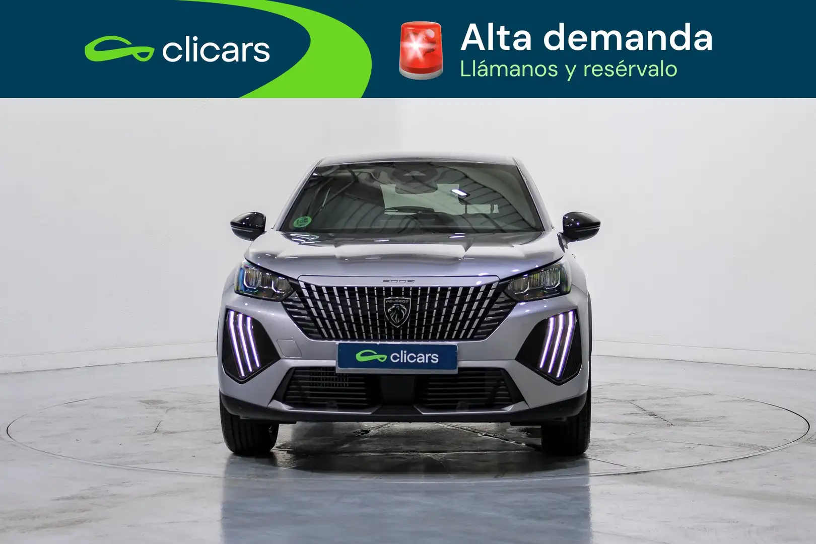 Peugeot 2008 1.2 Turbo S&S Allure 100 Plateado - 2
