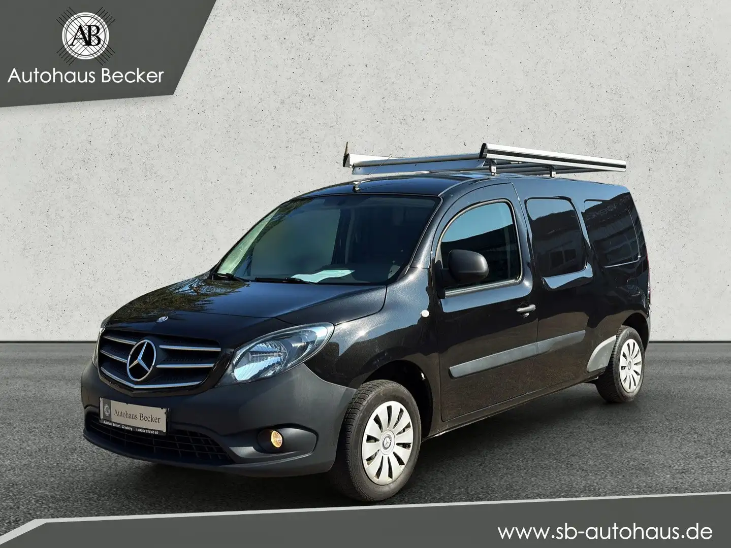 Mercedes-Benz Citan Kasten 109 CDI extralang SITZHEIZUNG+KLIMA Noir - 1