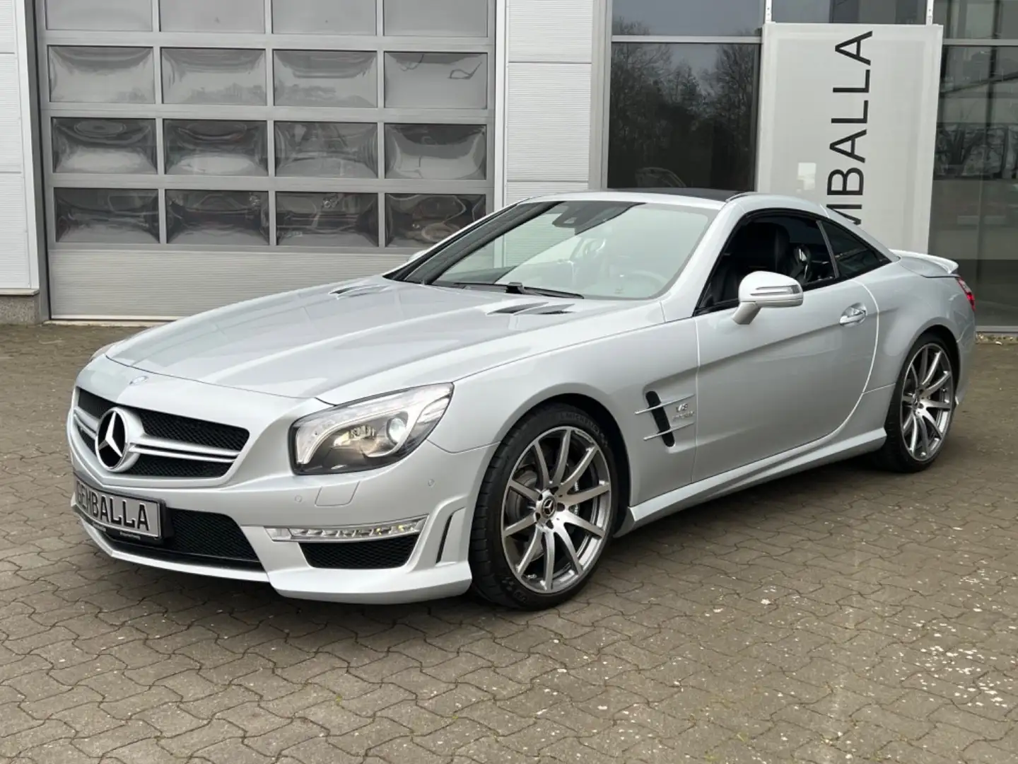 Mercedes-Benz SL 63 AMG DEUTSCHES FAHRZEUG 2.HD,DB -SCHECKHEFT Zilver - 1