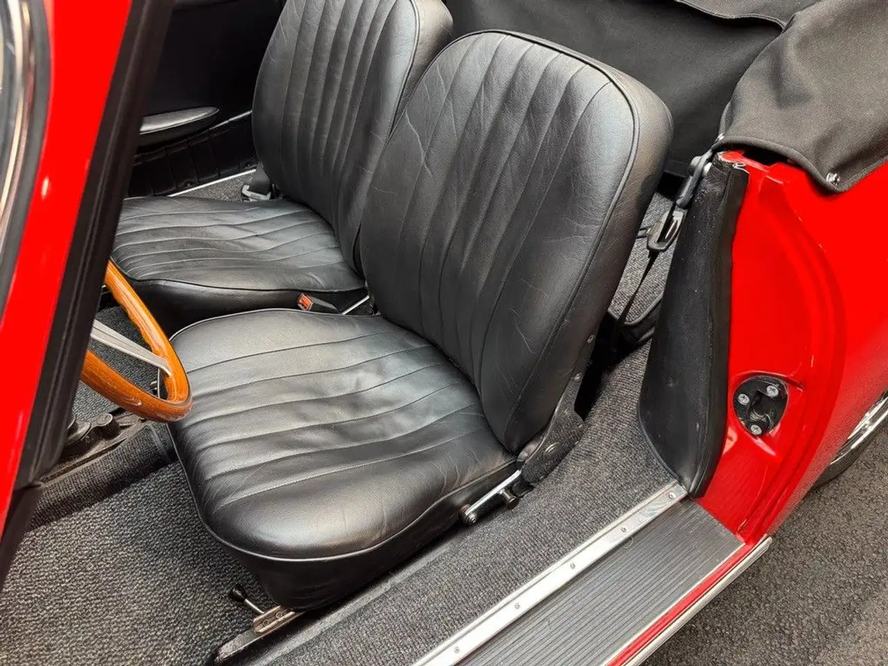 Porsche 356 B 1600 S Cabrio/Top/Sportfahrwerk/Motorrev., foto 12