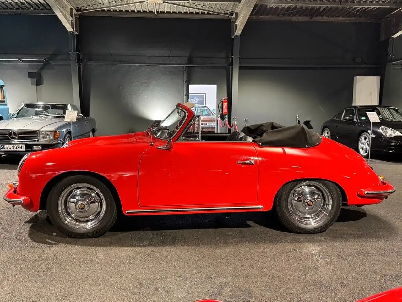Porsche 356 B 1600 S Cabrio/Top/Sportfahrwerk/Motorrev., foto 4