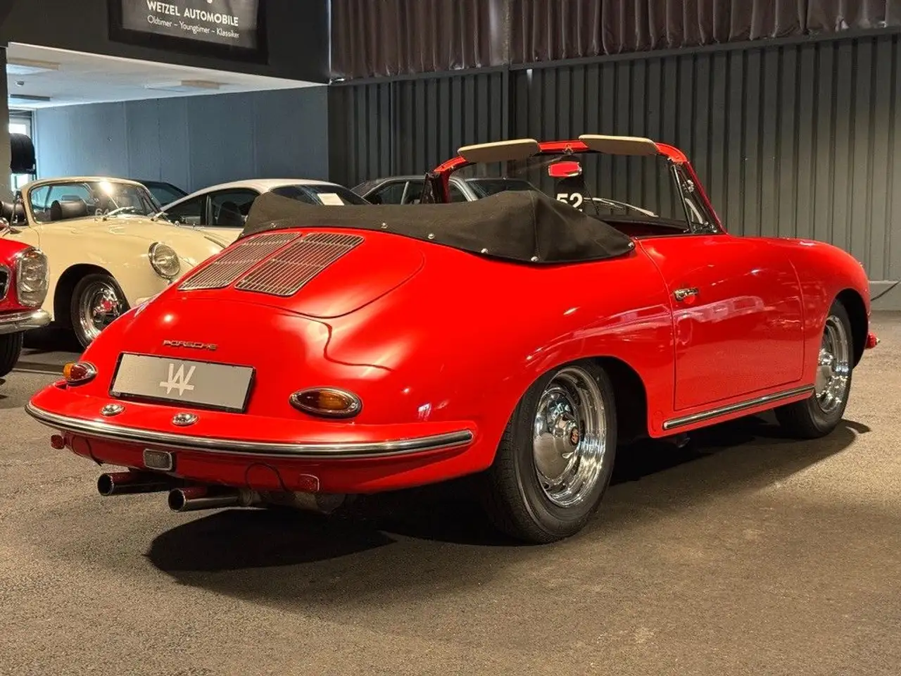 Porsche 356 B 1600 S Cabrio/Top/Sportfahrwerk/Motorrev., foto 7