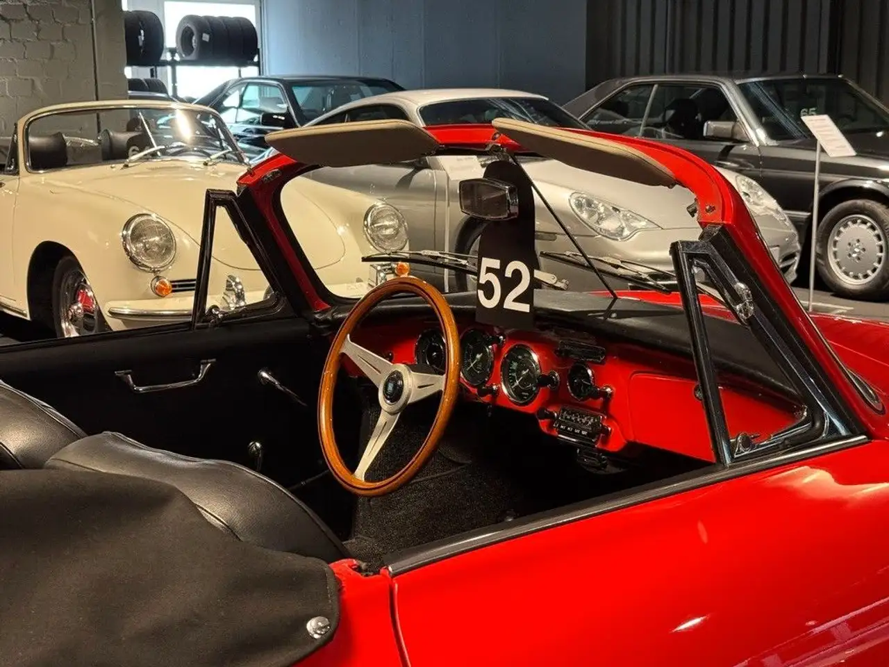 Porsche 356 B 1600 S Cabrio/Top/Sportfahrwerk/Motorrev., foto 10