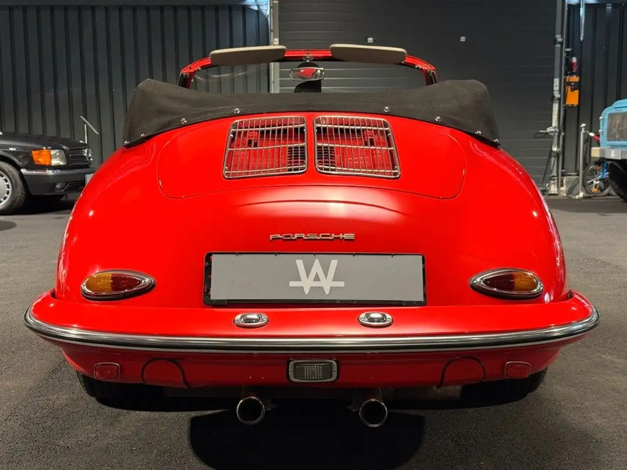 Porsche 356 B 1600 S Cabrio/Top/Sportfahrwerk/Motorrev., foto 6